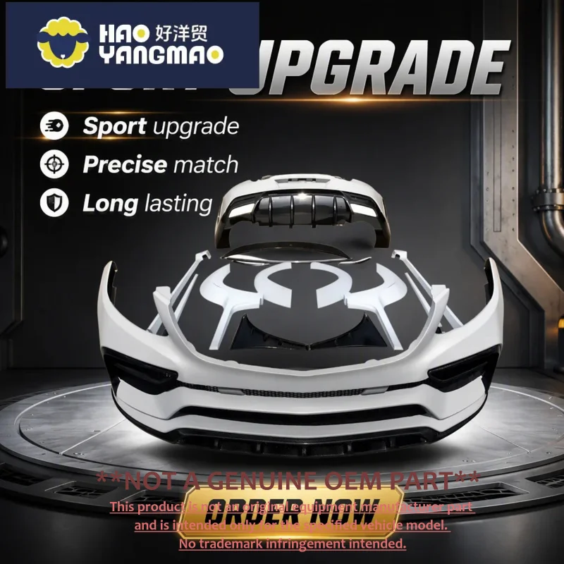 Suitable for Front Rear bar Fender Side Skirts Wheel Eyebrows Hood Tail Wing Mercedes-Benz GLE COUPE Modified TOPC Wide Body Kit