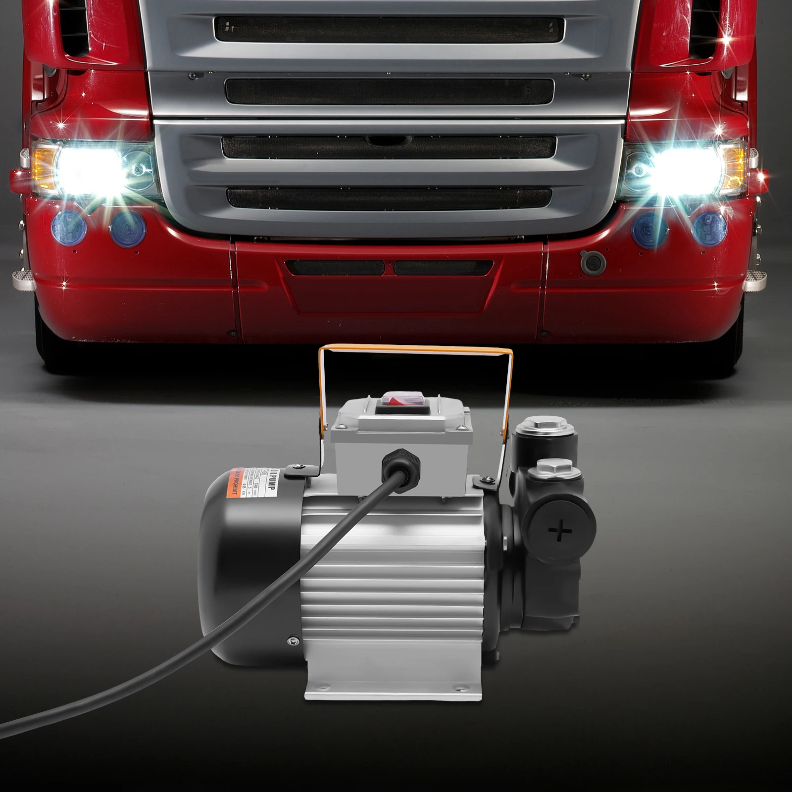 

AC 110 В 550 Вт Самовсасывающий электрический масляный насос для перекачки топлива и дизельного топлива с низким уровнем шума и портативной ручкой