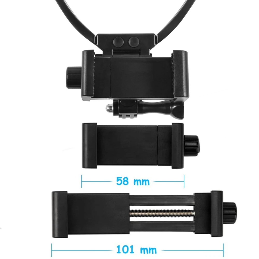 Lanyard Strap Neck Hold Mount for GoPro Hero 11 10 9 8 7 6 5 4 Insta360 DJI Osmo Action 3 Camera Smartphone Mounts Video Bracket