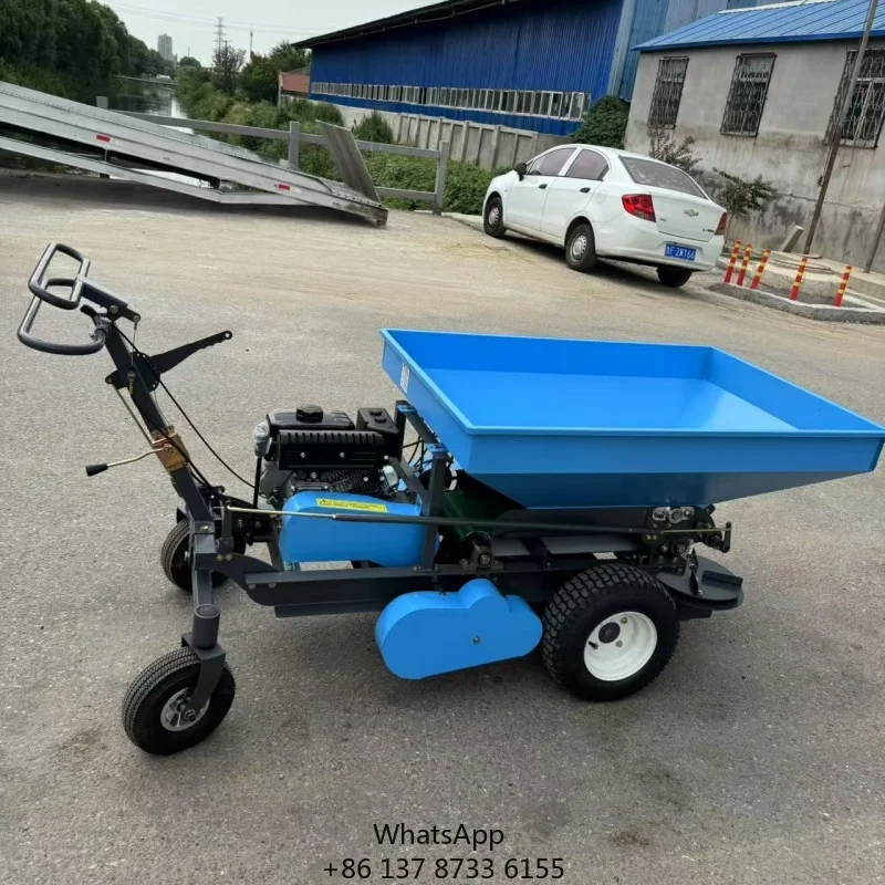 Self Propelled Dual-purpose Spreader Rotating Lawn Feed Spreader Automatic Spreader