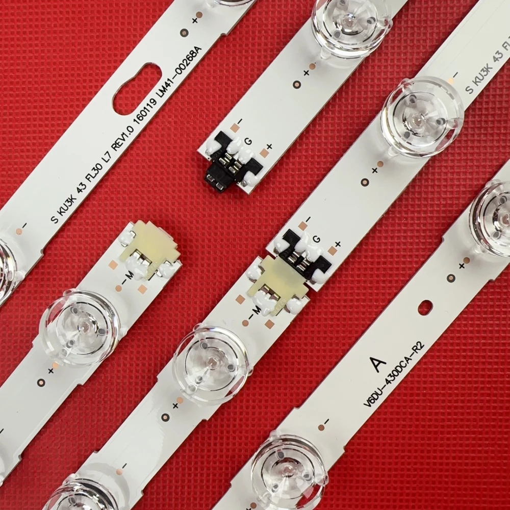 LED Backlight Strip(8)For UE43KU6000K UE43MU6105K UN43MU6300 UN43MU6290 UN43KU6290 UN43KU6270 UN43MU6100 UN43MU6103