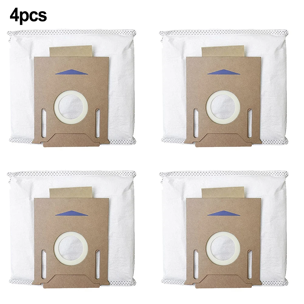 4pcs Dust Bags Replacement Bags For Ecovacs For Deebot N10, N10 Plus Robot Vacuum Cleaner Accessories