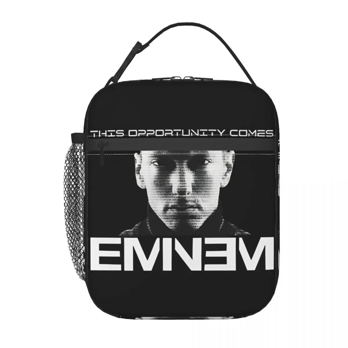

Lunch Box Eminem Rapper Product Storage Food Box Harajuku Cooler Thermal Lunch Box For School