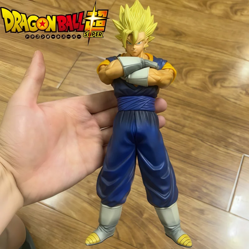 ドラゴンボールZベジットのアクションフィギュア,2つの頭を持つおもちゃのモデル,dbz gogetaアニメ,マンガgk像の装飾,子供向けのギフト,30cm