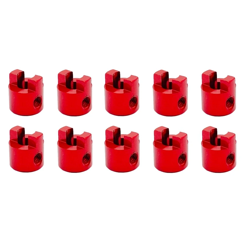 10Pcs 4Mm Model Boat Metal Drive Dog Shaft Crutch Accessories Connector Paddle Fork For Rc Boat Drive Shaft