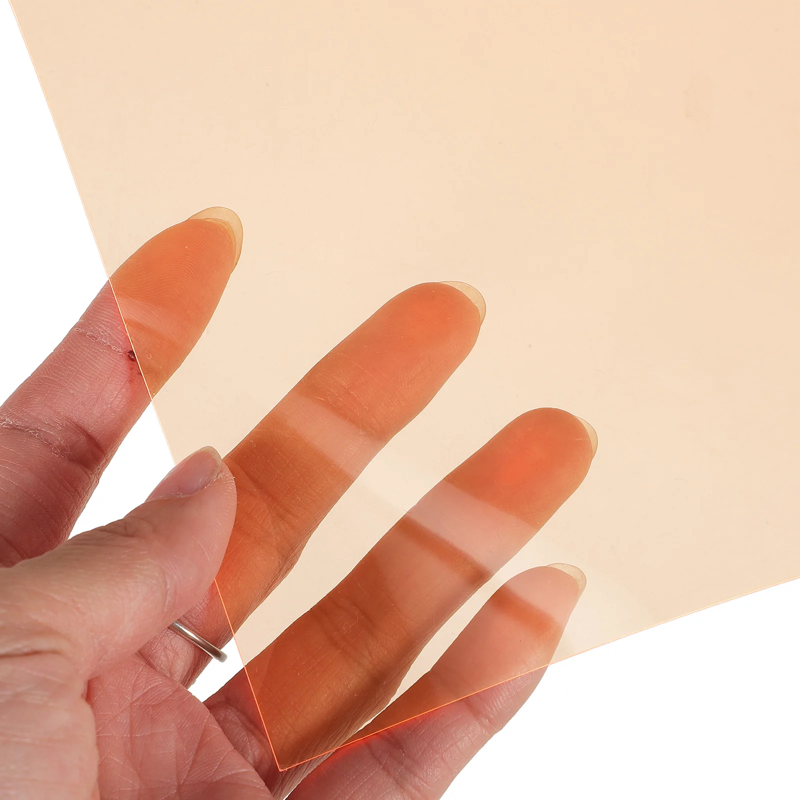 

Orange Transparent Film Filter Plate Color Filters for Photography Gel Diffuser Stickers