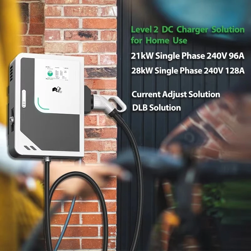 Electric Vehicle Charging Pile 21kw Single  Ev Charger 22kW Ev Dc Charger CCS 2