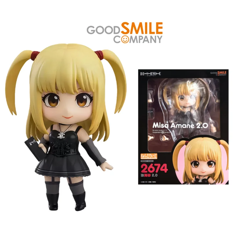 

В наличии оригинальная фигурка GSC Nendoroid 2674 DEATH Note Misa Amane 2,0, фигурка аниме, модель, коллекция, куклы, украшения, подарки