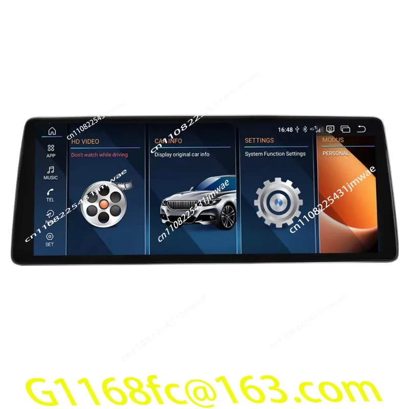 X1 F48 2016 2017 Display Navigation New Popular 12.8-inch Slim Android 13 Car DVD Player Touch Screen