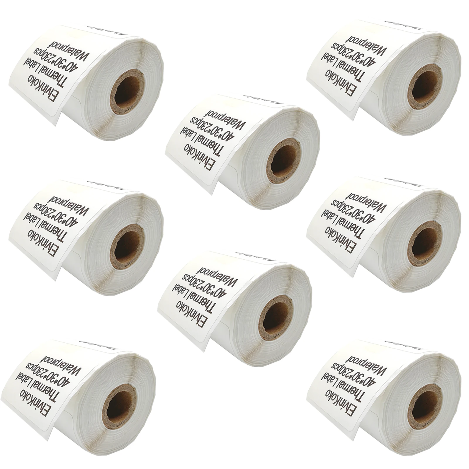 8rolls M110/E210/P50/PT-260 Label Printer Sticker Self-Adhesive Thermal Paper, Compatible for M110 M220 M200 Machine