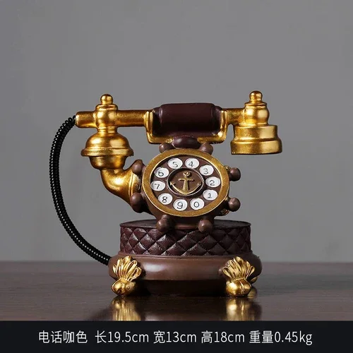 

Retro Telephone Creative Small Ornaments Study Decorations