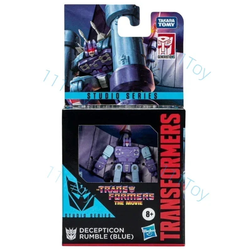 Na Stanie Hasbro Transformers Classic Toys Studio Series Core Class Rumble (Niebieski) Figurka Akcji Robot Zabawka Kolekcjonerska Prezenty Hobby