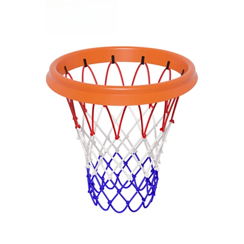 Customizable Portable Basketball Net Frame 2-in-1 Detachable Rim Mobile Hoop Outdoor Training