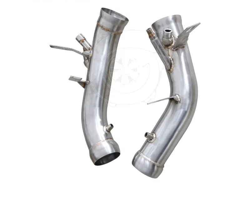 

Exhaust Catted Downpipe for E63 E63S M177 2020+ with OPF Fit GT63 4 Door EURO with Heat Shield