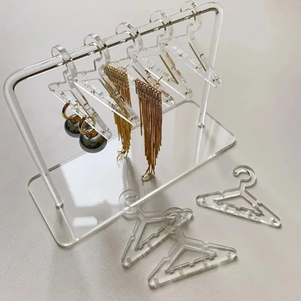 

Новые маленькие вешалки, держатели для дисплея, брелок, пластиковый держатель для ювелирных изделий, подвесной органайзер, подставка