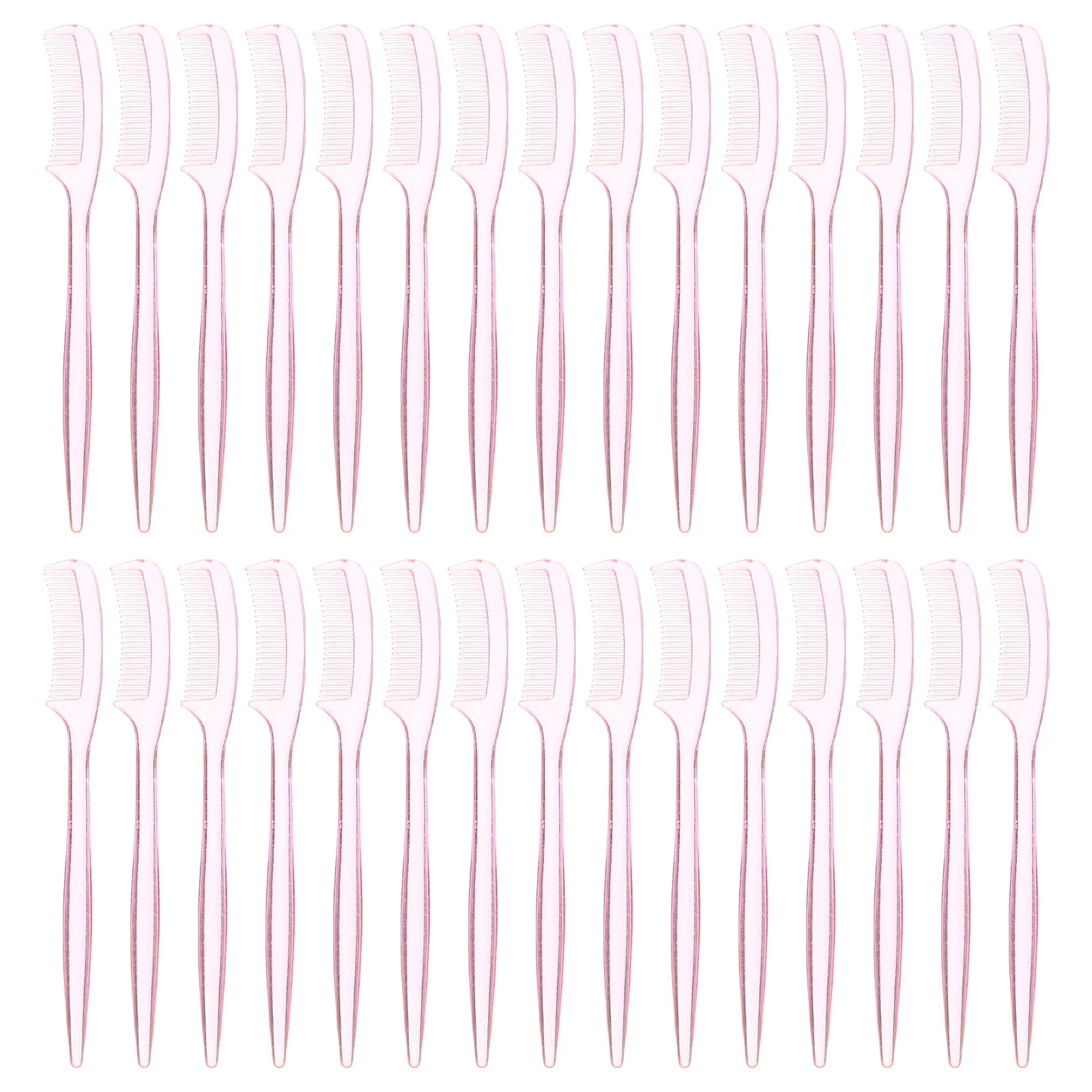 

30Pcs Eyelash Comb Plastic Professional Lash Brow Tool Eyelash Curler Mascara Brush Eyebrow Definer Lash Brow Comb