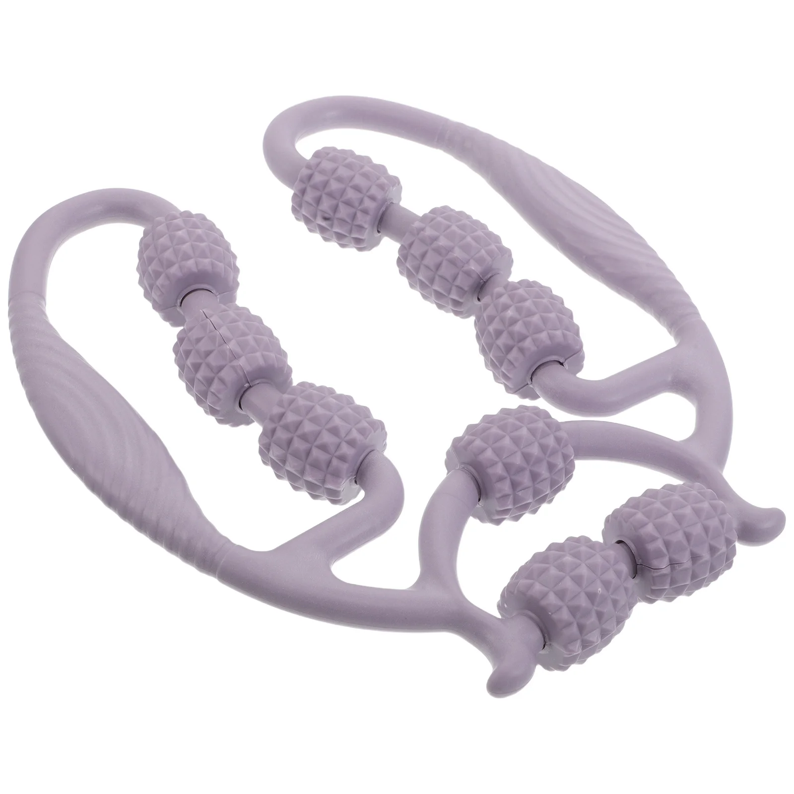 

Leg Compression Massager Portable Calf Roller With Circular Clamp Nine-Wheel Muscle Massage Tool For Thighs Calves Arms