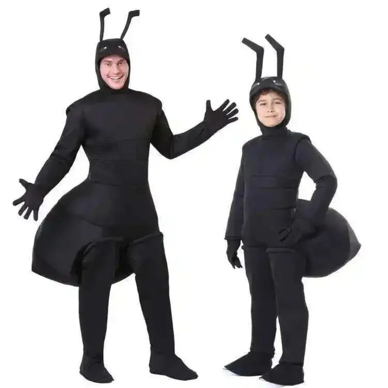 

's Day Halloween School Stage Performance Adult Children's Insect Black Ant Role Playing Cosplay Costume