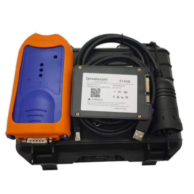 

V5.3 EDL Scanner Interface For JohnDeer EDL V2 Agricultural Tractor Heavy Vehicle Diagnostic Kit Tool Data Link +512G EDL SSD