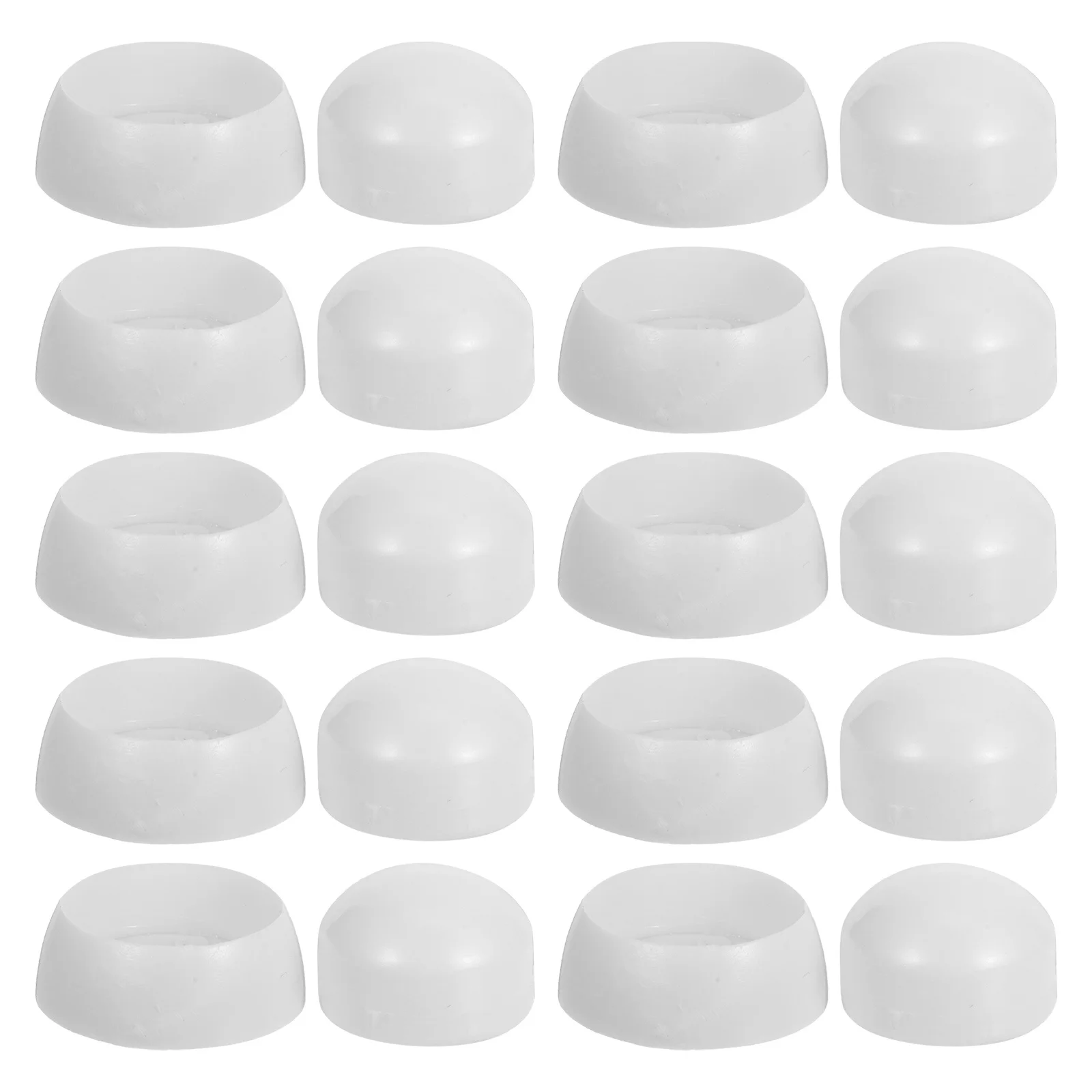 

10 шт. пластиковых колпачков для винтов и гаек M8 M10, устойчивых к погодным условиям, для оборудования детских площадок, простая установка, безопасность для уличных игровых зон