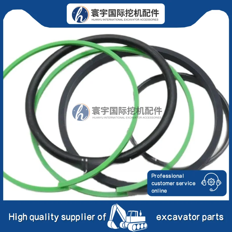 

Комплект запасных частей для экскаватора, комплект уплотнений поршня стрелы, сальник 4S00637, совместимый с машинами ZX190-5B ZX200-5B ZX200-1 ZX200-3