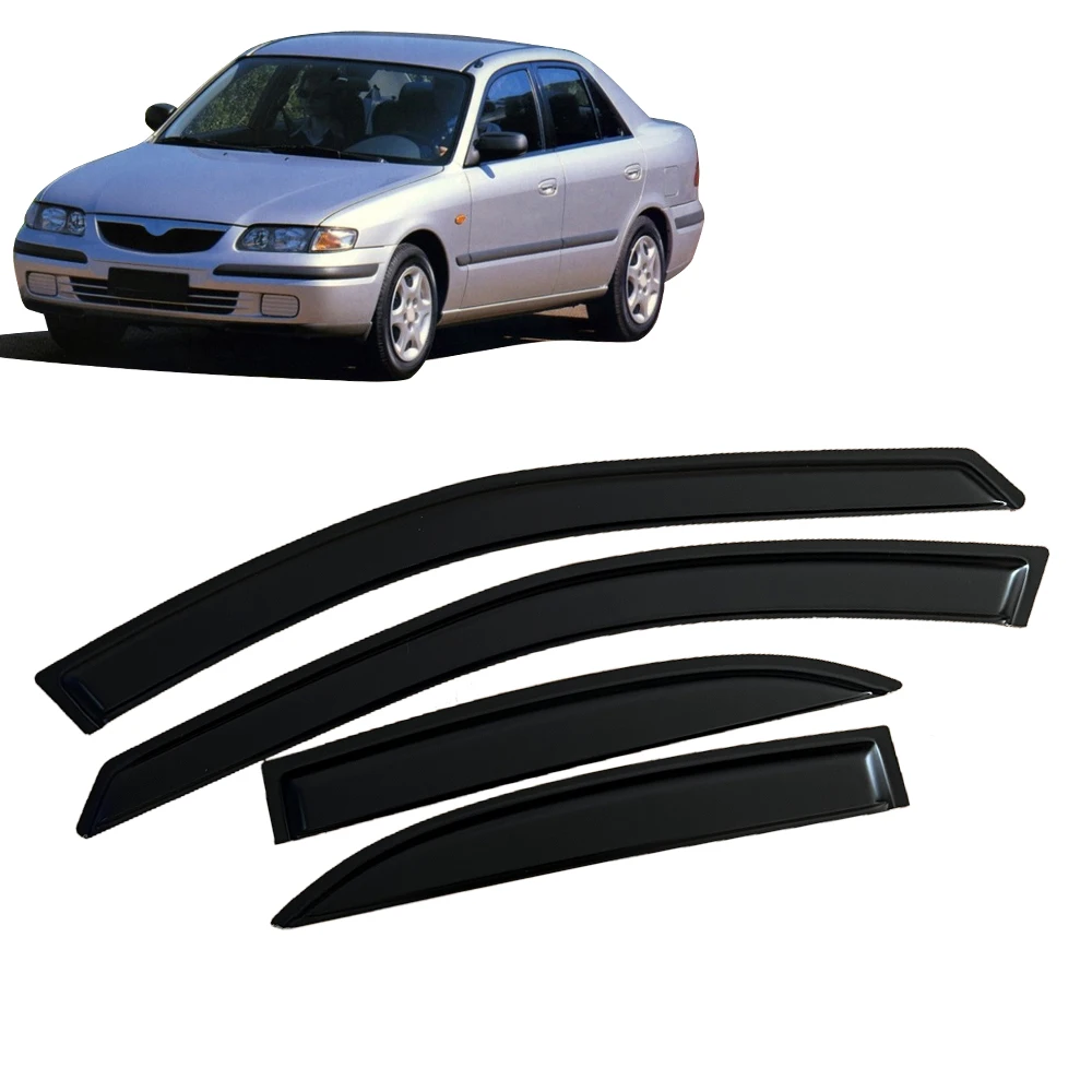 

Window Visor for MAZDA Protegé BH/BA 323 Familia SEDAN 1995 1996 1997 1998 Wind Deflectors Rain Guards Door Visor Vent Shades
