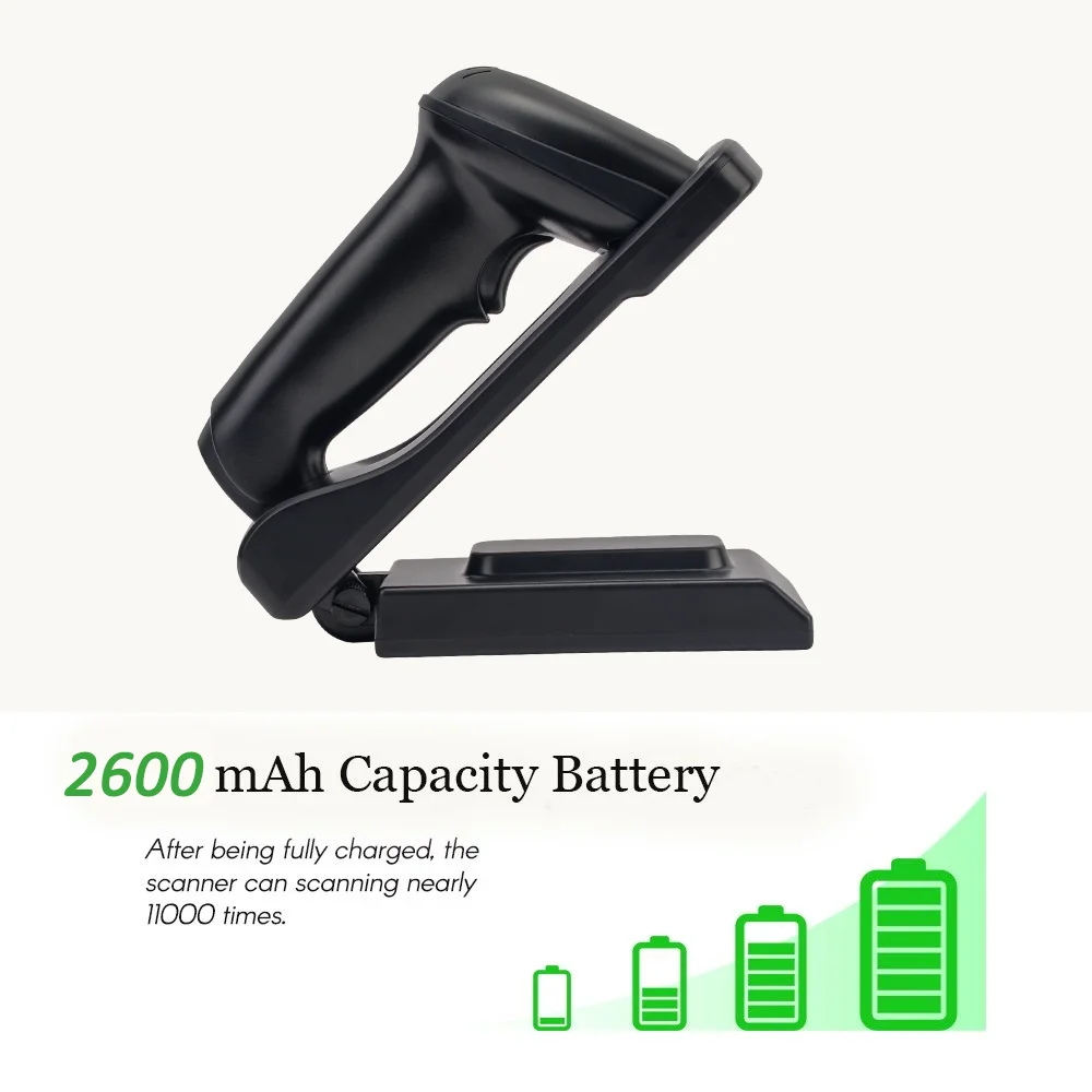 

Высококачественный 2D-сканер штрих-кода Blue Tooth, считыватель штрих-кодов Aztec, беспроводная система Android IOS