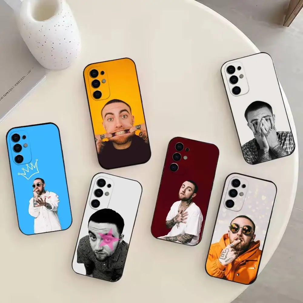 Mac Miller Rapper Honor Phone Case For Samsung S25,S24,S21,S22,S23,S30,Ultra,S20,Plus,Fe,Note,10,9,5G Black Cover