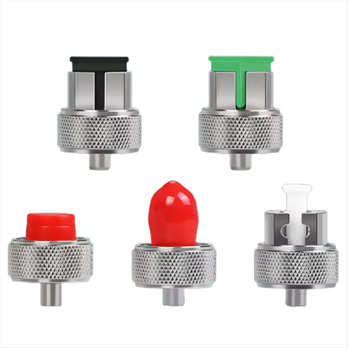 [VALUE PACK]OTDR Transfer Connector SC/FC//LC Adaptor Fiber Optic Connector for Optical Time Domain Reflectometer Fiber Adapter
