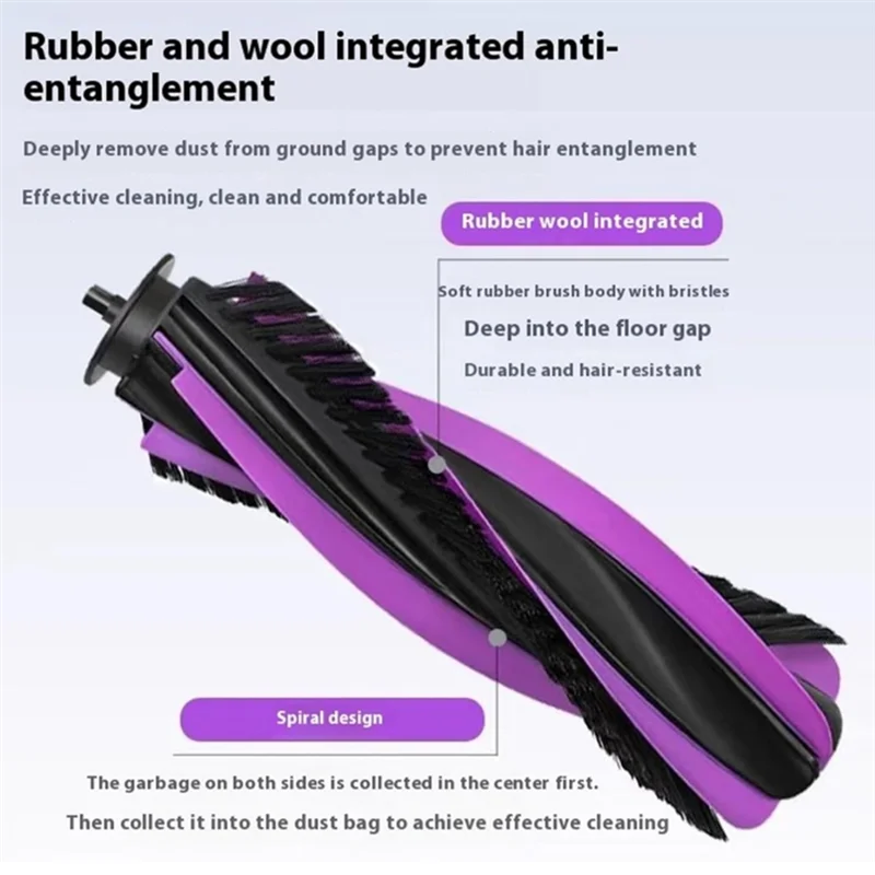 M17K-13PCS アクセサリーキット JONR P20 プロロボット掃除機アクセサリー交換洗えるメインサイドブラシモップ布ダスト