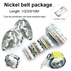 1pc nickel plate 18650 battery pack 2P 3P 4P 6P spot welded nickel strip 0.1-0.2mm nickel strip lithium battery nickel strip