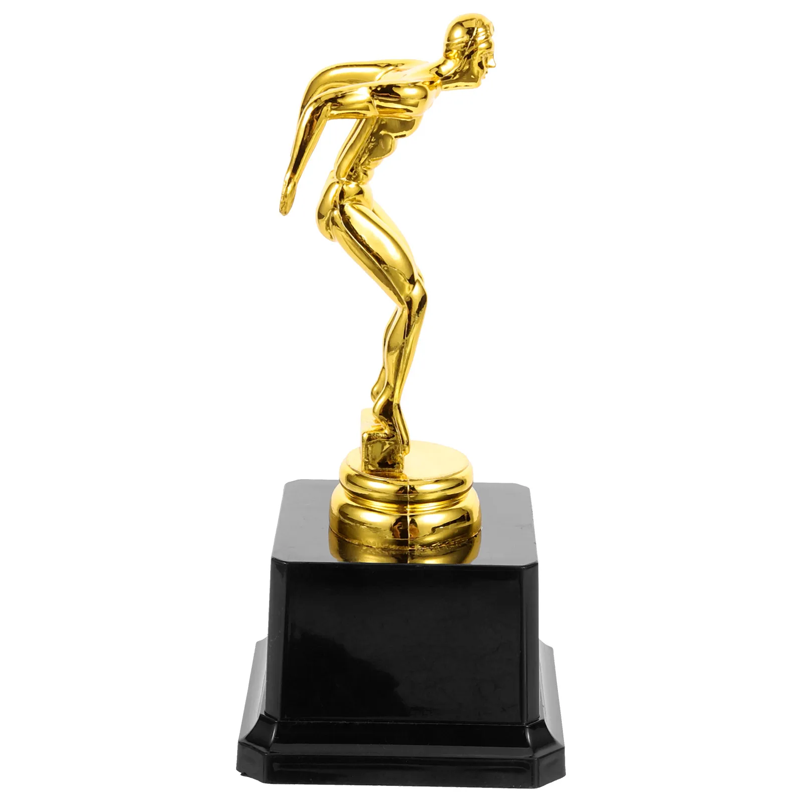 

Plastic Sports Trophy Mini Statuette Decorative Small Diving Cup for Teens Colored Delicate Award Ceremony Souvenir