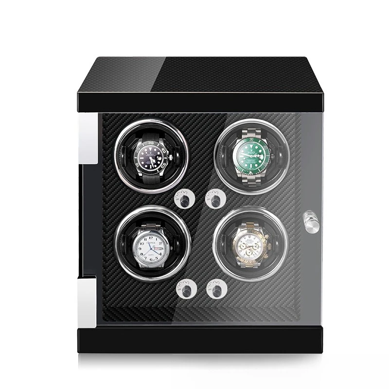 

Automatic winding watch shaker Mechanical watch display box Storage box LED light meter shaker