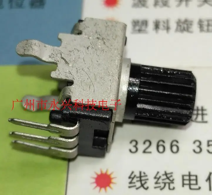 Potenciômetro de vedação de áudio, meio eixo, R0902N, RV09, tipo 0932, B10K, 12,5mm, 3Pin, 10pcs