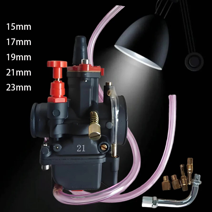 

FOR MBK PEUGEOT YAMAHA BETA Motorcycle Part Racing PWK Carburetor 15/17/19/21/23mm Carburetors With Power Jet