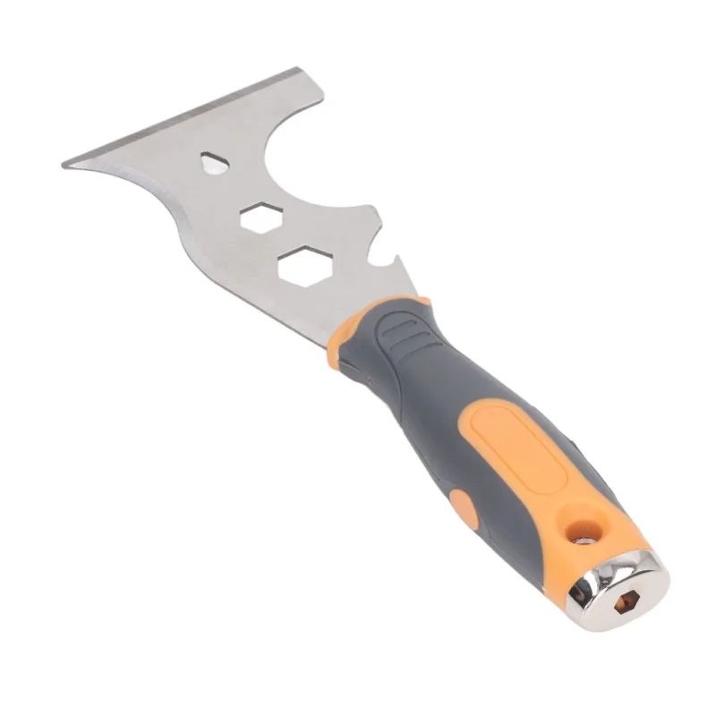 Multifunctional Putty Knife 16 In 1 Stainless Steel Blade Paint Remover Scraper Tool