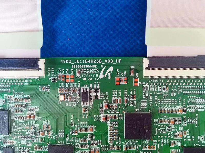 Adequado para placa lógica de TV de 49 polegadas 49DQ-JU11B4H26B-V03-HF LMM490YP03