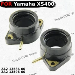 Motorcycle Accesorios Parts Carburetor Intake Manifold Boots For Yamaha XS400 XS 400 1977 -1982 OEM:2A2-13596-00 2A2-13586-00