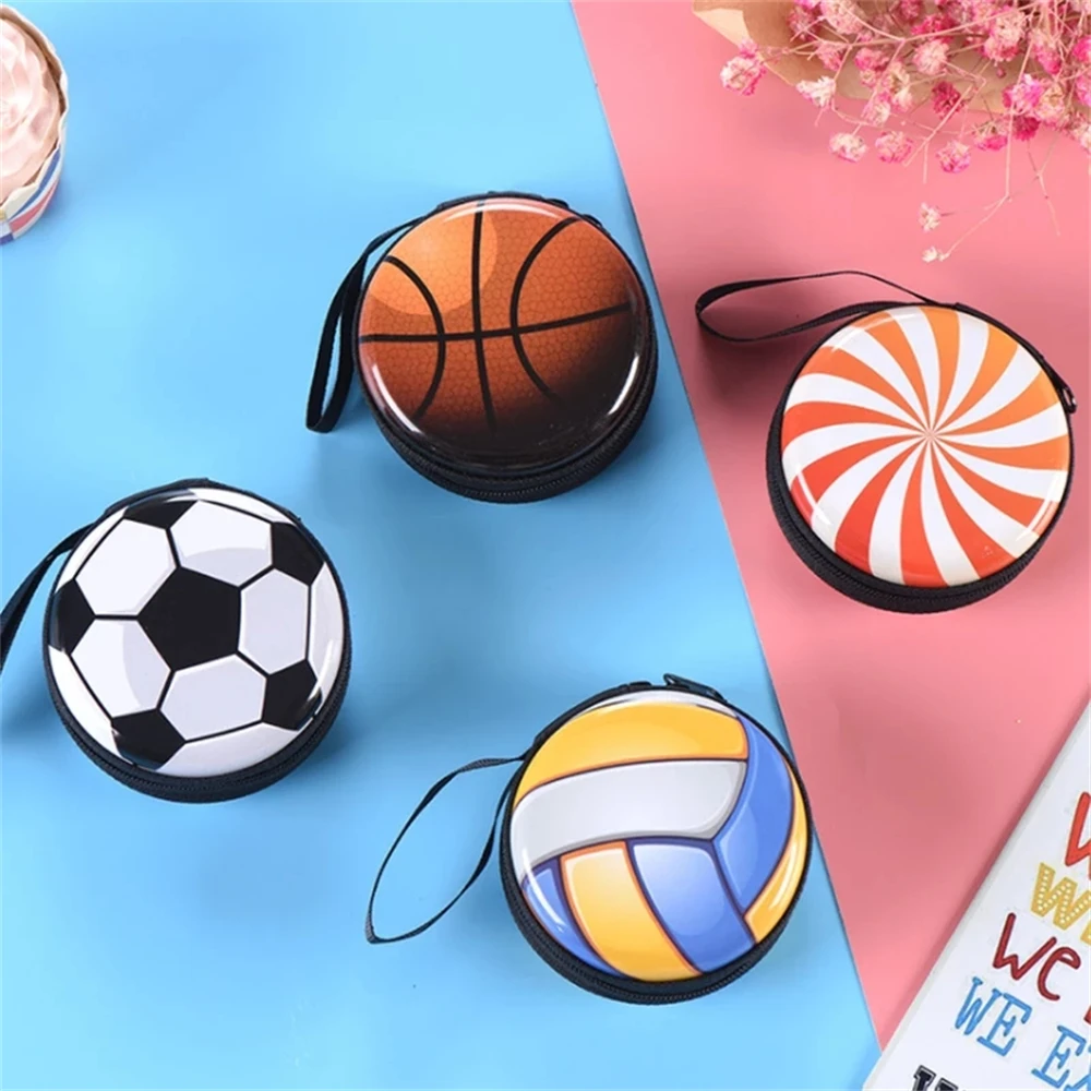 Portable Durable Basketball Football Volleyball Coin Purse Running Bag Headset Bag Small Purse