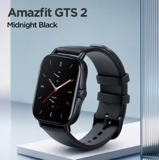 Новые смарт - часы Amazfit GTS 2 Полный спектр оздоровительных фитнес - трекеров 5ATM Водонепроницаемые смарт - часы для Android IOS 100