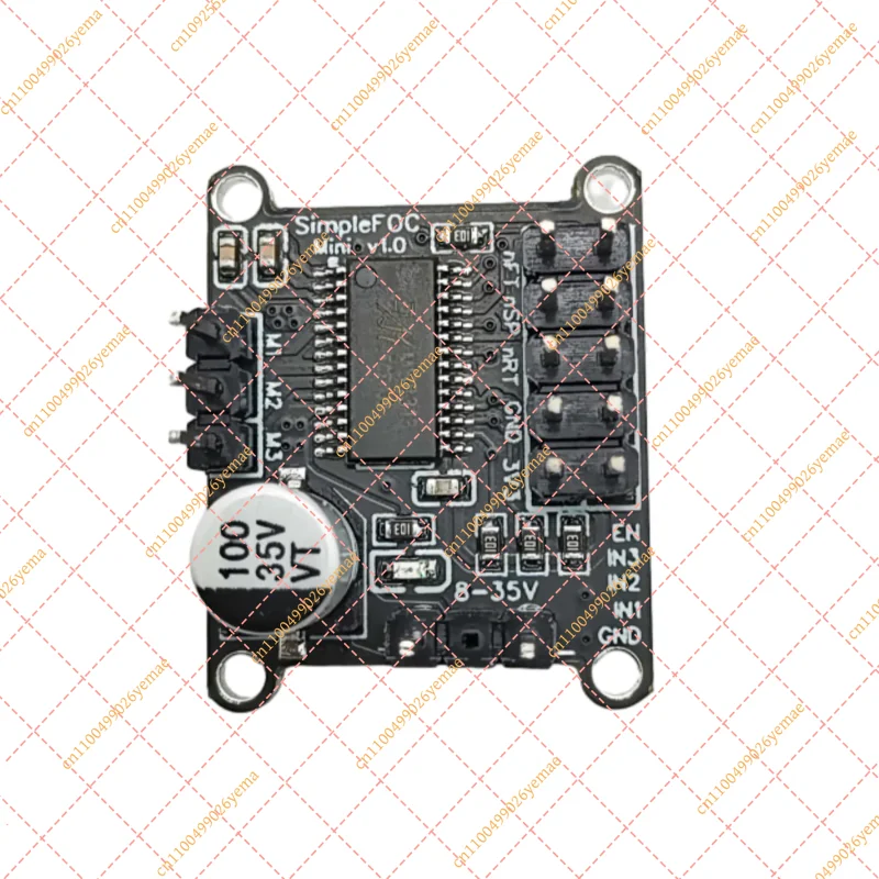 SimpleFOCmini BLDC Motor Driver Board 8-30V FOC Controller SVPWM for ESP32 STM32 Arduino