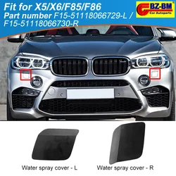 Front Bumper Headlight Headlamp Washer Nozzle Cover Cap For BMW X5 X6 F85 F86 M SPORT 51118066730 51118066729 51118059938