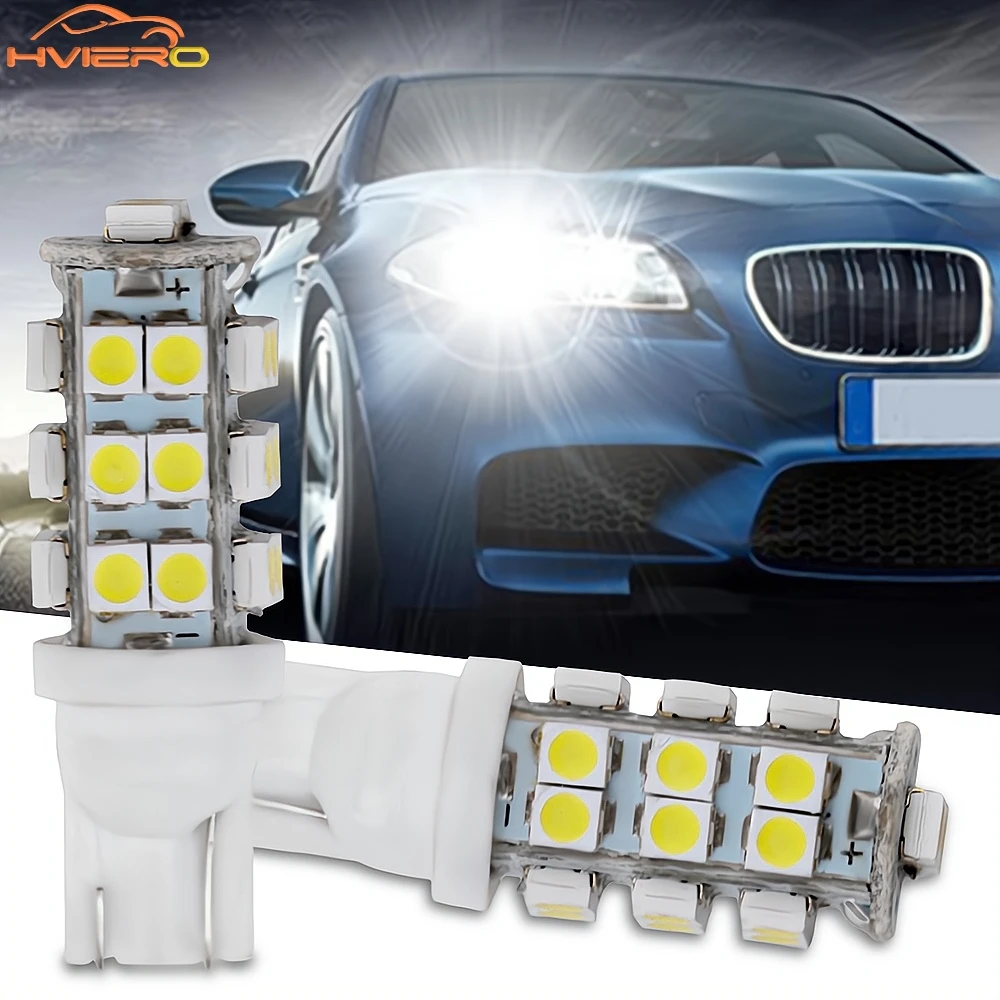 

1/2/10pc White Red Blue Interior Light T10 W5w 3528 25smd Car Led Bulb Super Bright 12V Turn Signal Brake Parking Clearance Lamp