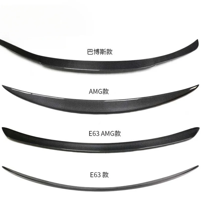 

Cross-Border Hot Sale Suitable for Mercedes-Benz E-Class W213 Four-Door Modified Carbon Fiber Spoiler No Drilling R
