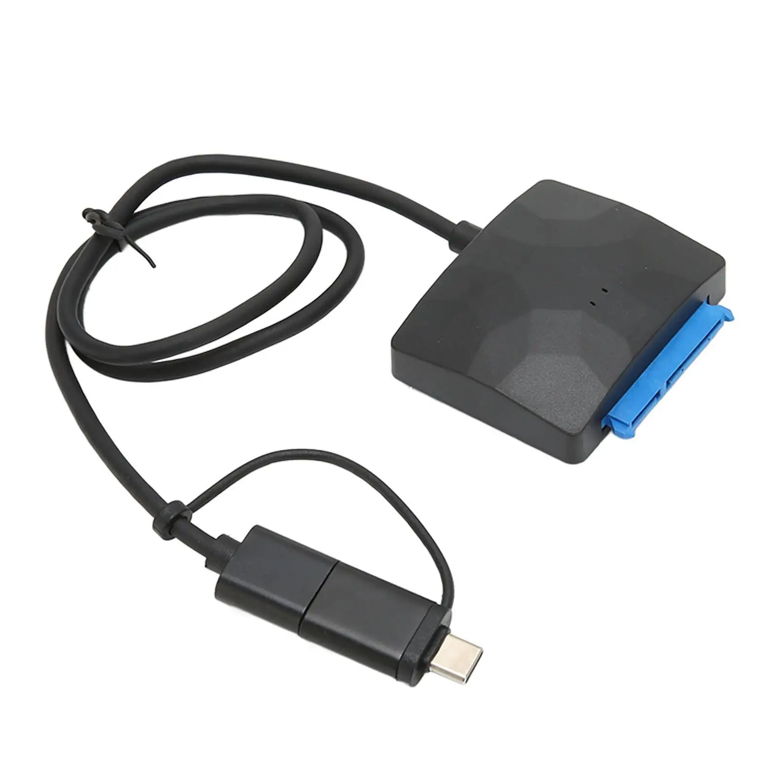 Cabo adaptador USB tipo C para SATA SSD 5 Gbps para HDDs de 25,5/3,5 polegadas - Conectividade segura para consoles de jogos, PCs e laptops