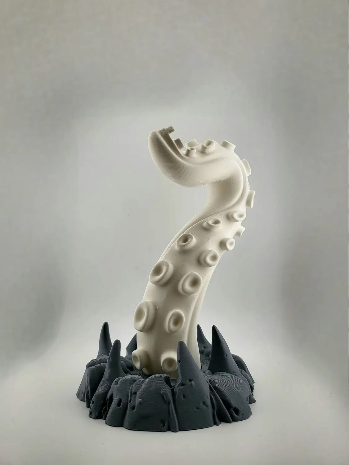 Octopus Tentacle Headphone Stand 3D Printed Desk Ornament Tentacle Holder Over Ear Gaming Headphone Stand - view 2