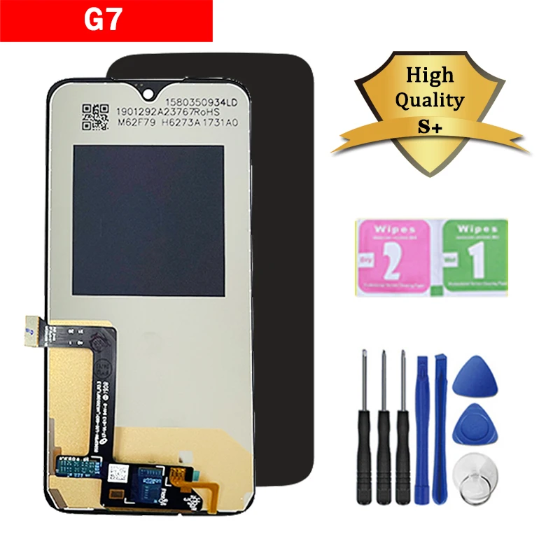 Tested For Motorola Moto G7 G7 Plus G7 Power G7 Play XT1962 XT1965 XT1955 XT1952-4 LCD Display Touch Screen Digitizer Assembly