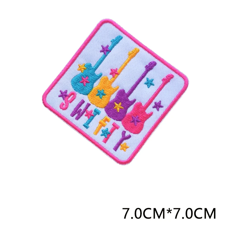 Game Day Emblem Clothing Accessories Badge Sticker Embroidered Embroidery Sticker Iron-on Patches