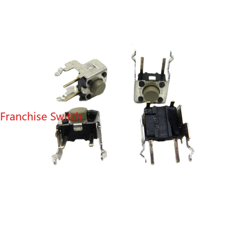 

10PCS Imported 6*6*5 Microswitch Touch Switch With Bracket And Side Press B3F.