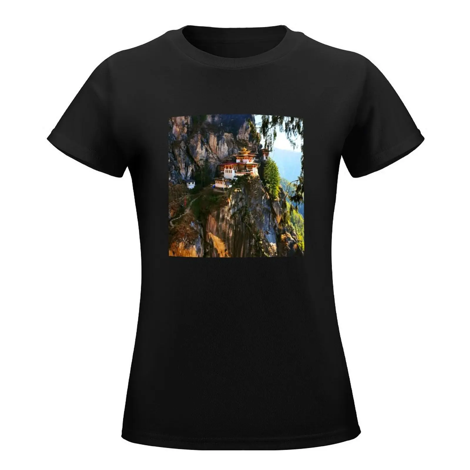 Tiger's Nest Bhutan t-shirt estetyczny kawaii ubrania kobieca odzież estetyczna t shirt damski